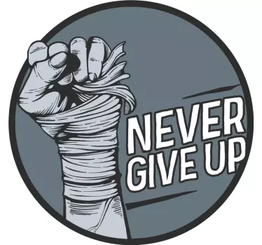 Opgiv aldrig motivationen original t-shirt - TenStickers