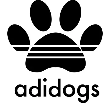 Original t-shirt med poteaftryk udsagn - TenStickers