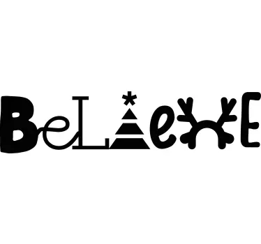 Tro moderne julet -shirts - TenStickers