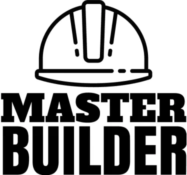 Far og søn tøj Master og Demolitions - TenStickers