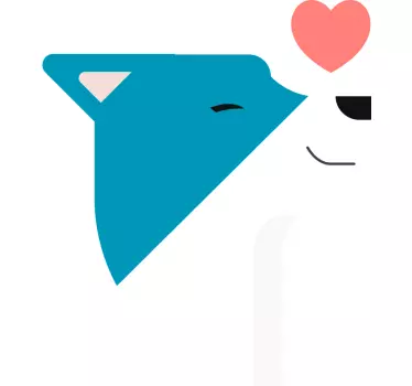 Mor og datter t-shirt sød rævefamilie - TenStickers