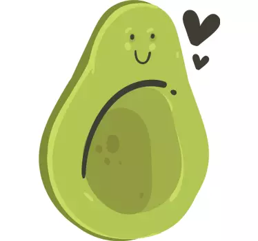 Søde avocadoer matchende skjorter til par - TenStickers