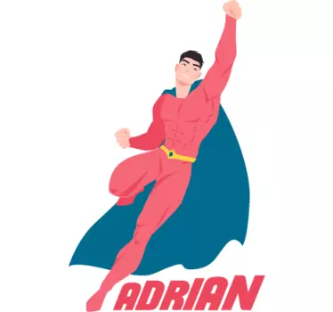 T-shirt til børn superhelte eventyr tema - TenStickers