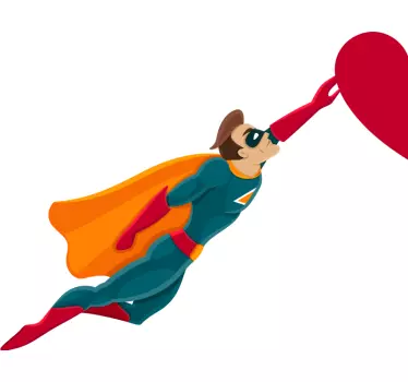 Superhelte par matchende skjorter til par - TenStickers