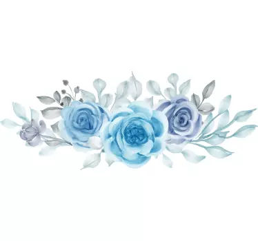 Original t-shirt floral elegance arrangement - TenStickers