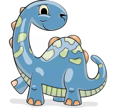 T-shirt til børn med glade dinosaurer - TenStickers