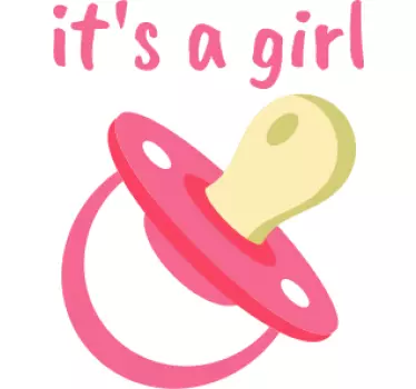 Sød baby t-shirt til annonce - TenStickers
