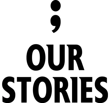 Par t-shirt vores historier ender aldrig - TenStickers