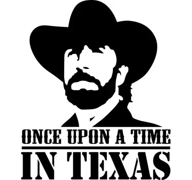 Chuck norris stempel t-shirt - TenStickers