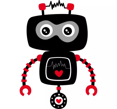 Baby robot t-shirt til børn - TenStickers