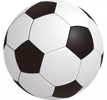 T-shirt til børn fodboldbold sjov - TenStickers