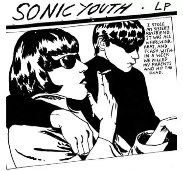 Original t-shirt sonic youth vintage stil - TenStickers