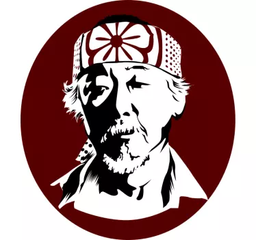 Original t-shirt med legendarisk mentorportræt - TenStickers