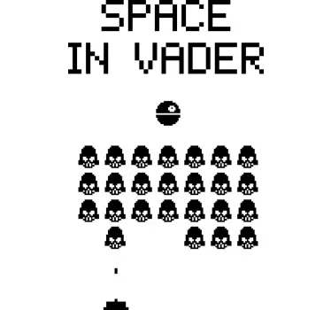 Plads i vader original t-shirt - TenStickers