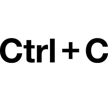 Kontrol c og kontrol v t-shirt til børn - TenStickers