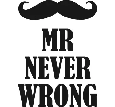 Mr og ms tekst matchende skjorter til par - TenStickers