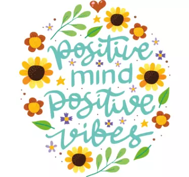 Original t-shirt positive tanker vibes - TenStickers