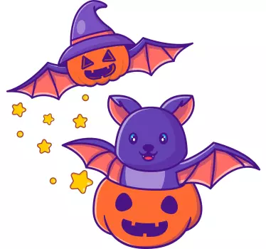 Halloween sjove figurer halloween t shirt - TenStickers