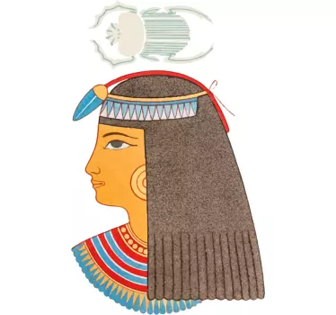 Egyptisk gudinde neith t-shirt - TenStickers