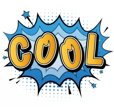 Cool comic slogan original t-shirt - TenStickers