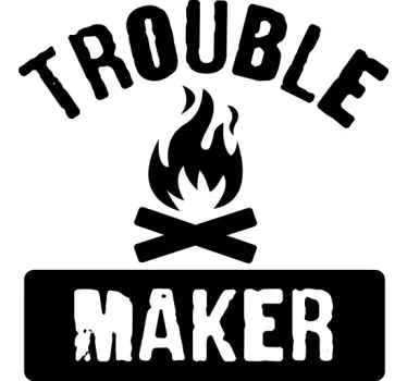 Original t-shirt problemer skaber sjov - TenStickers