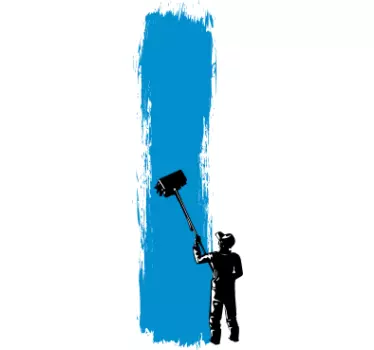 Maleri i proces "moderne stil" t-shirt - TenStickers