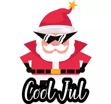 Seje julemands jule-jule-t-shirts - TenStickers