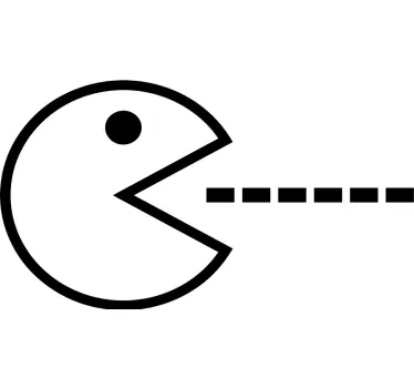 Monocolor pac-man og spøgelse matchende skjorter til par - TenStickers