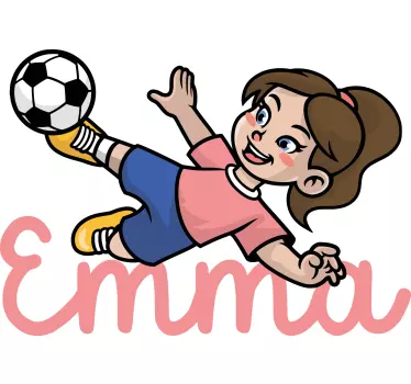 T-shirt til børn legende fodboldeventyr - TenStickers