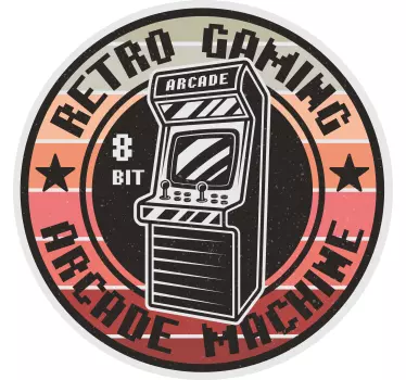 Original t-shirt retro arkade maskine - TenStickers
