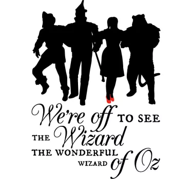 Oz tryllekunstner sang t-shirt - TenStickers
