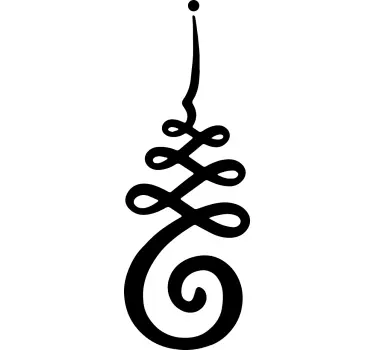 Unalome symbol original t shirt - TenStickers