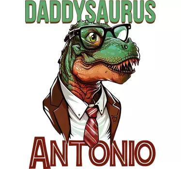 Far saurus fars dag t shirt - TenStickers