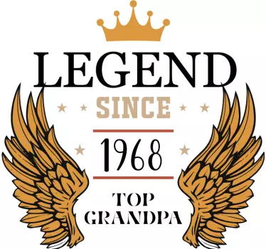 Legende og arv personlig t shirt - TenStickers