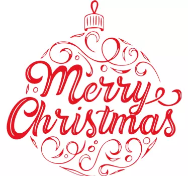Glædelig Jul hættetrøje original - TenStickers