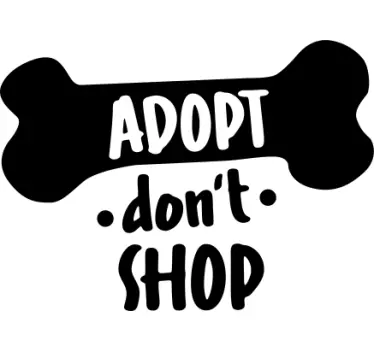 Adopter ikke køb t shirt original - TenStickers