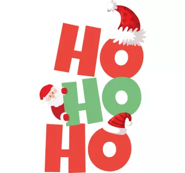 Hohoho jule t shirt - TenStickers