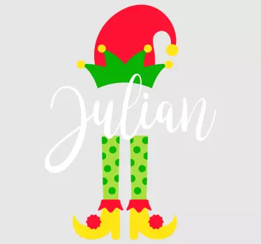 Nisse far og søn tøj jule t shirt - TenStickers