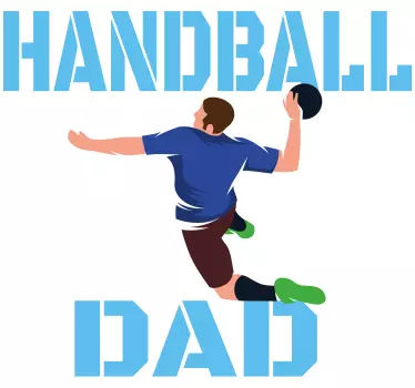 Håndboldfar t shirt original - TenStickers