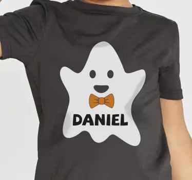 T-shirt til børn sød spøgelsesdragt - TenStickers