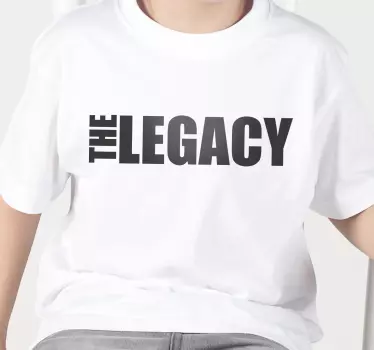Legenden og arven t shirt far og søn tøj - TenStickers