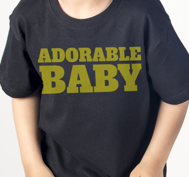 Jeg laver yndige babyer t-shirts far og søn tøj - TenStickers