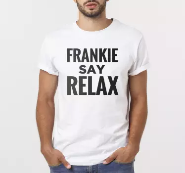 Sig afslapning personlig t shirt - TenStickers