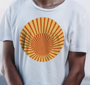 70'ers solskins-t-shirt - TenStickers