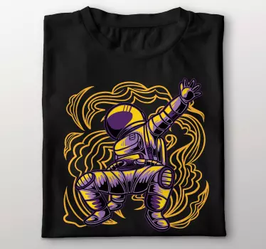 Astronaut rum eventyr original t-shirt - TenStickers