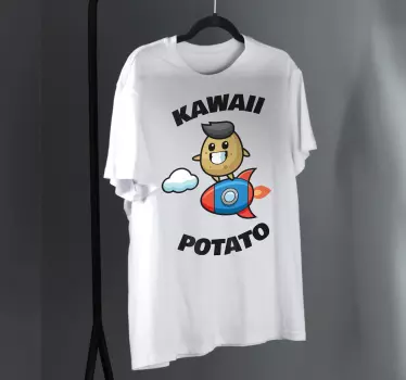 Baby t-shirt kawaii kartoffel eventyr - TenStickers