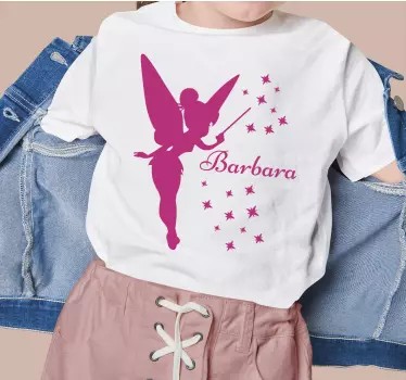 Baby t-shirt med feernes magiske glimmer - TenStickers