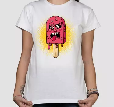 Børnet-shirt med monster isdessert - TenStickers