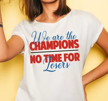 Mester holdningserklæring original t-shirt - TenStickers