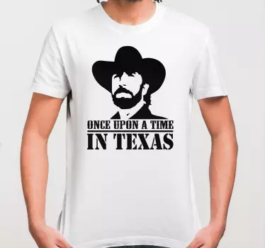 Chuck norris stempel t-shirt - TenStickers